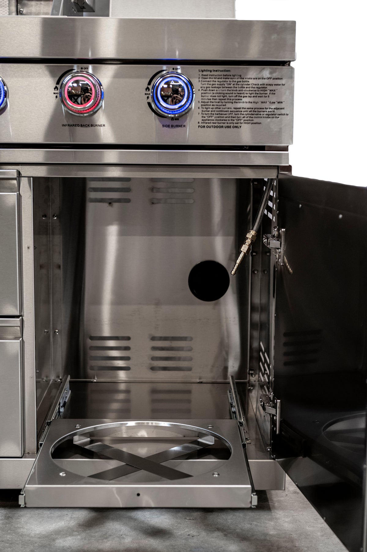 Sistem bucatarie exterior inox