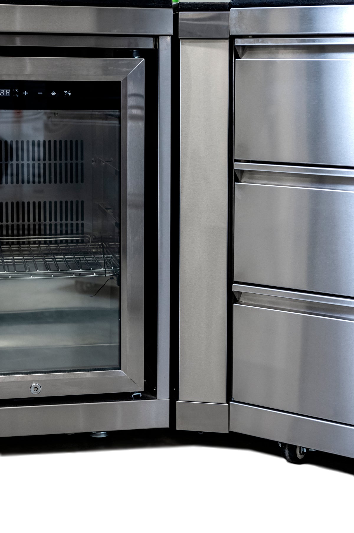 Sistem bucatarie exterior inox