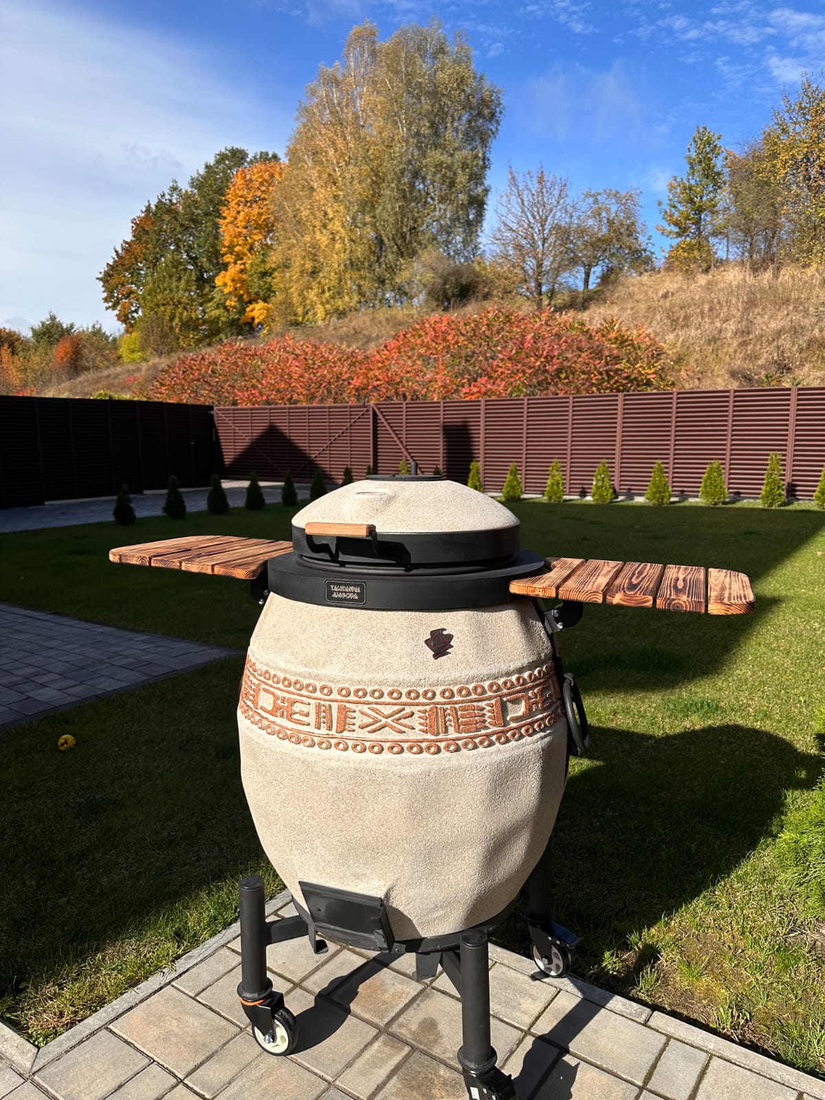 Tandoor izolat Sarmat cu capac rabatabil - imagine produs