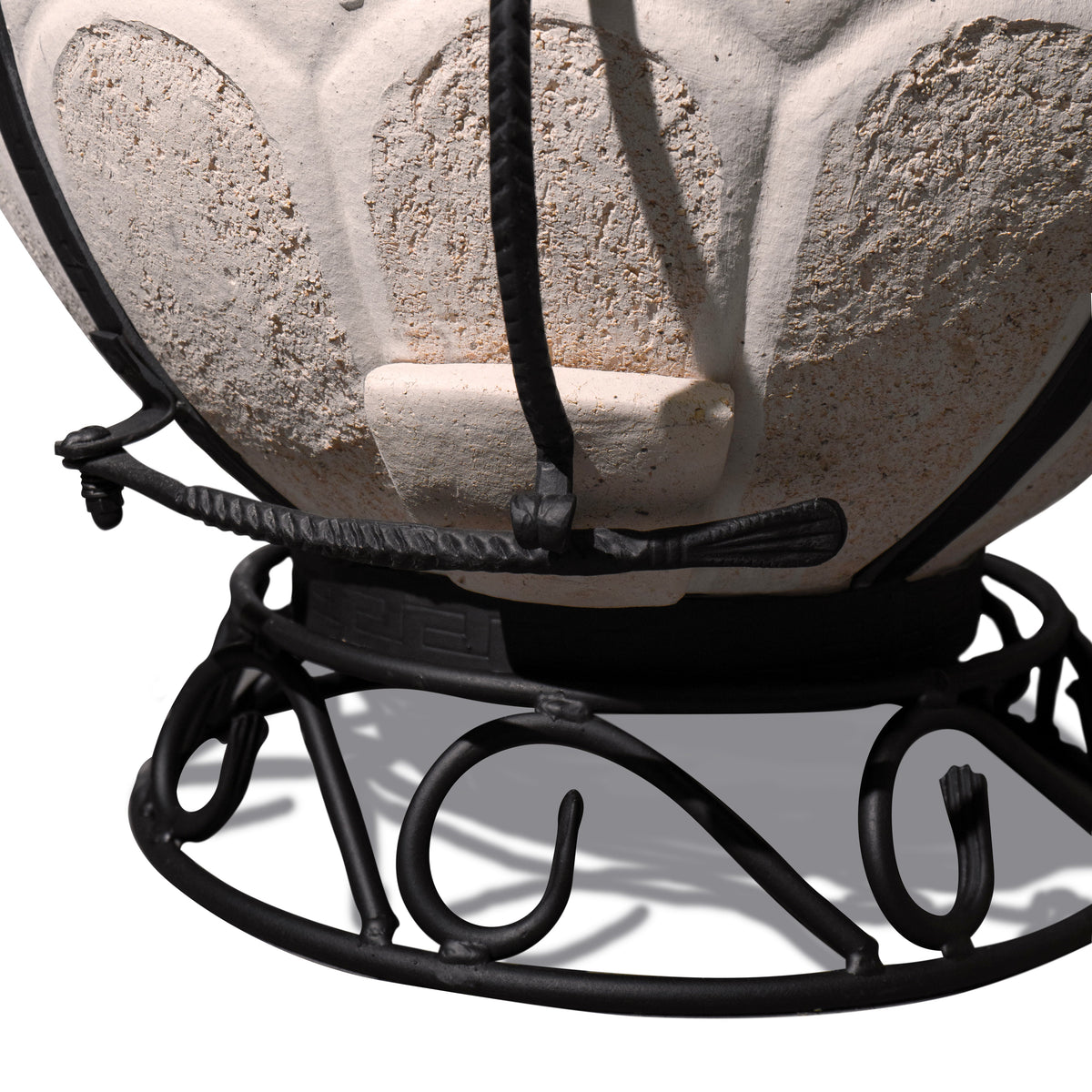 Tandoor "Aladin Mini" cu capac rapatabil-rotativ, complect cu suport pt tandoor