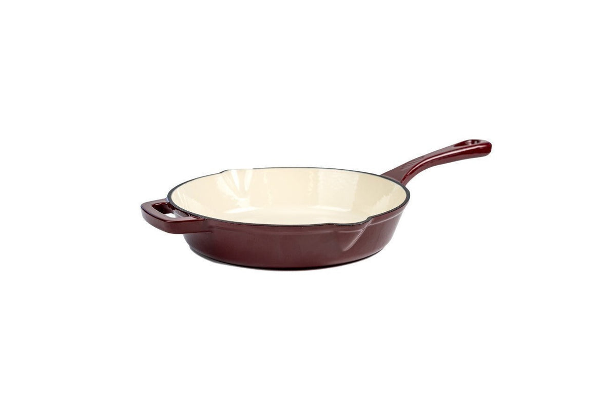 Tigaie din fonta, rosie 26 cm - imagine produs