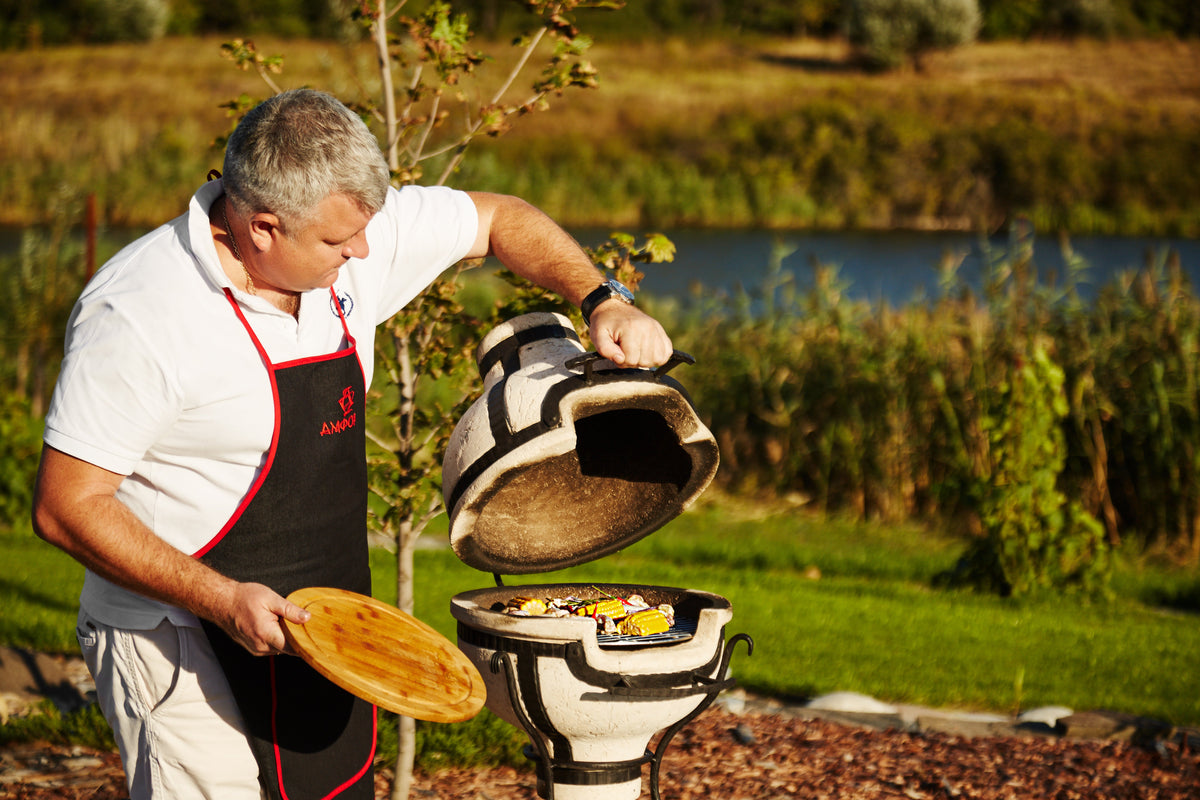 Grill Marocan cu suport
