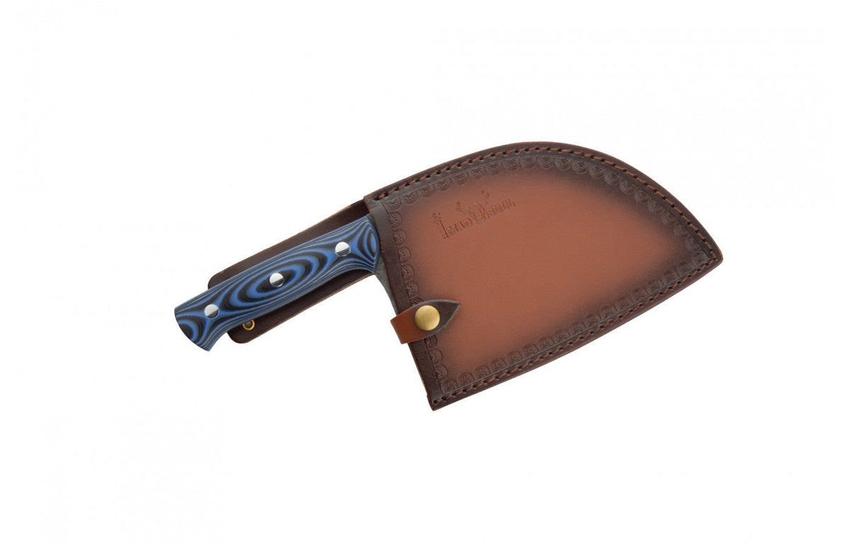 Satâr sârbesc Samura Mad Bull albastru 7"/180mm, AUS-8 HRC-59