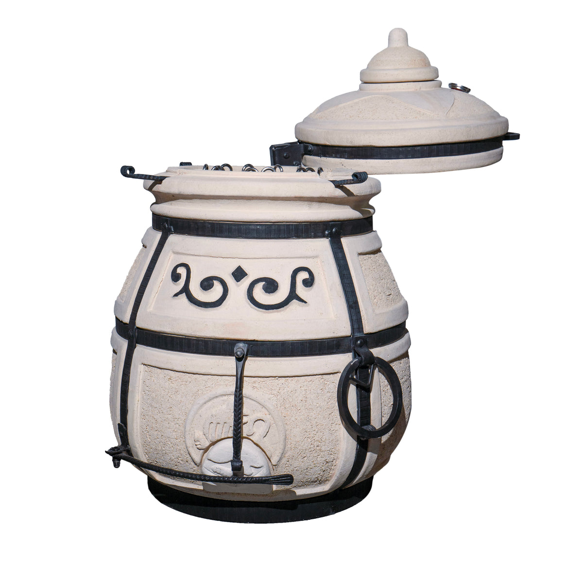 Tandoor Skif cu capac rotativ