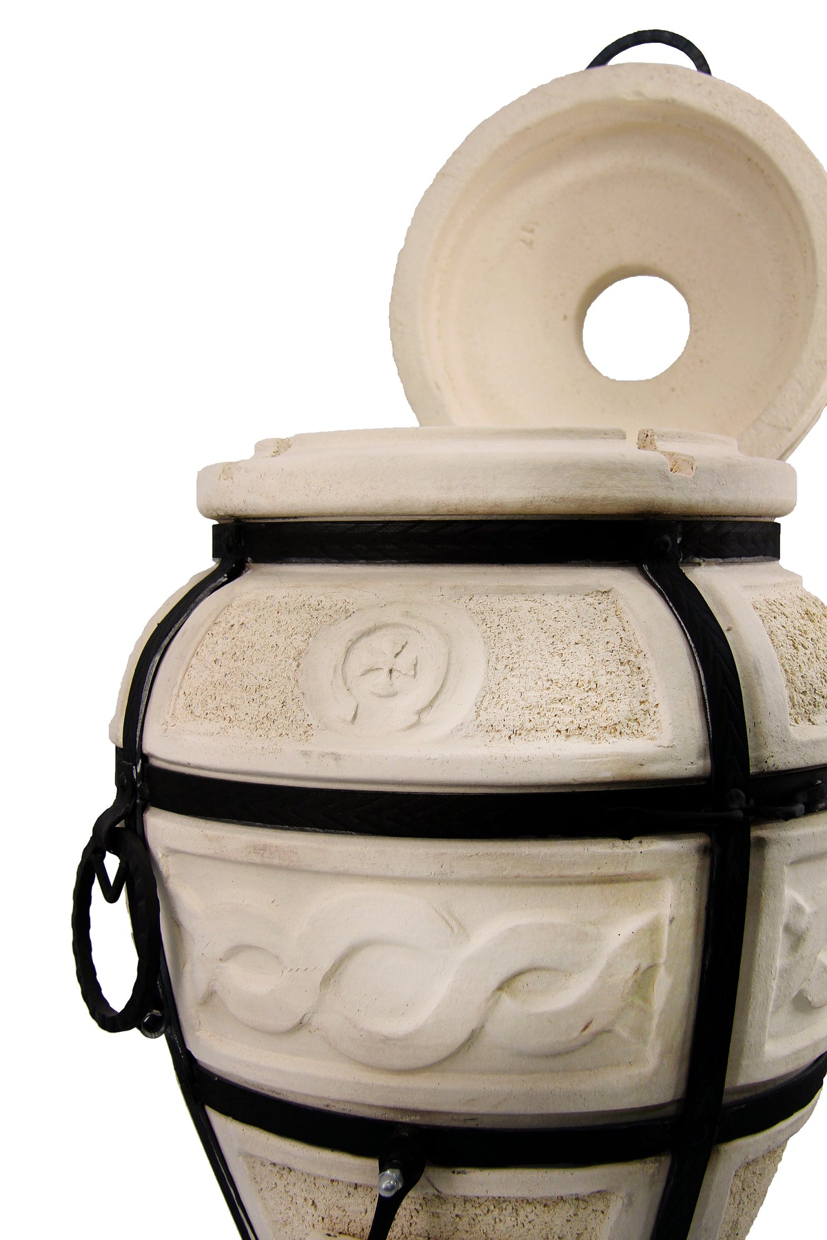 Tandoor Esaul cu capac rabatabil