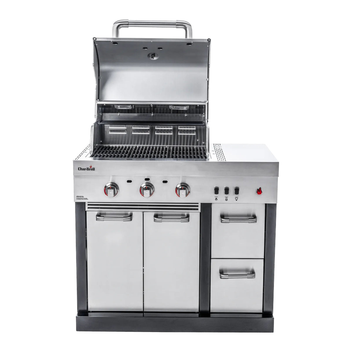 Bucătărie exterioară modulară Char-Broil Ultimate 3200 140906 TRU-Infrared™ – Grătar pe gaz, 3 arzătoare, inox 304 non-magnetic