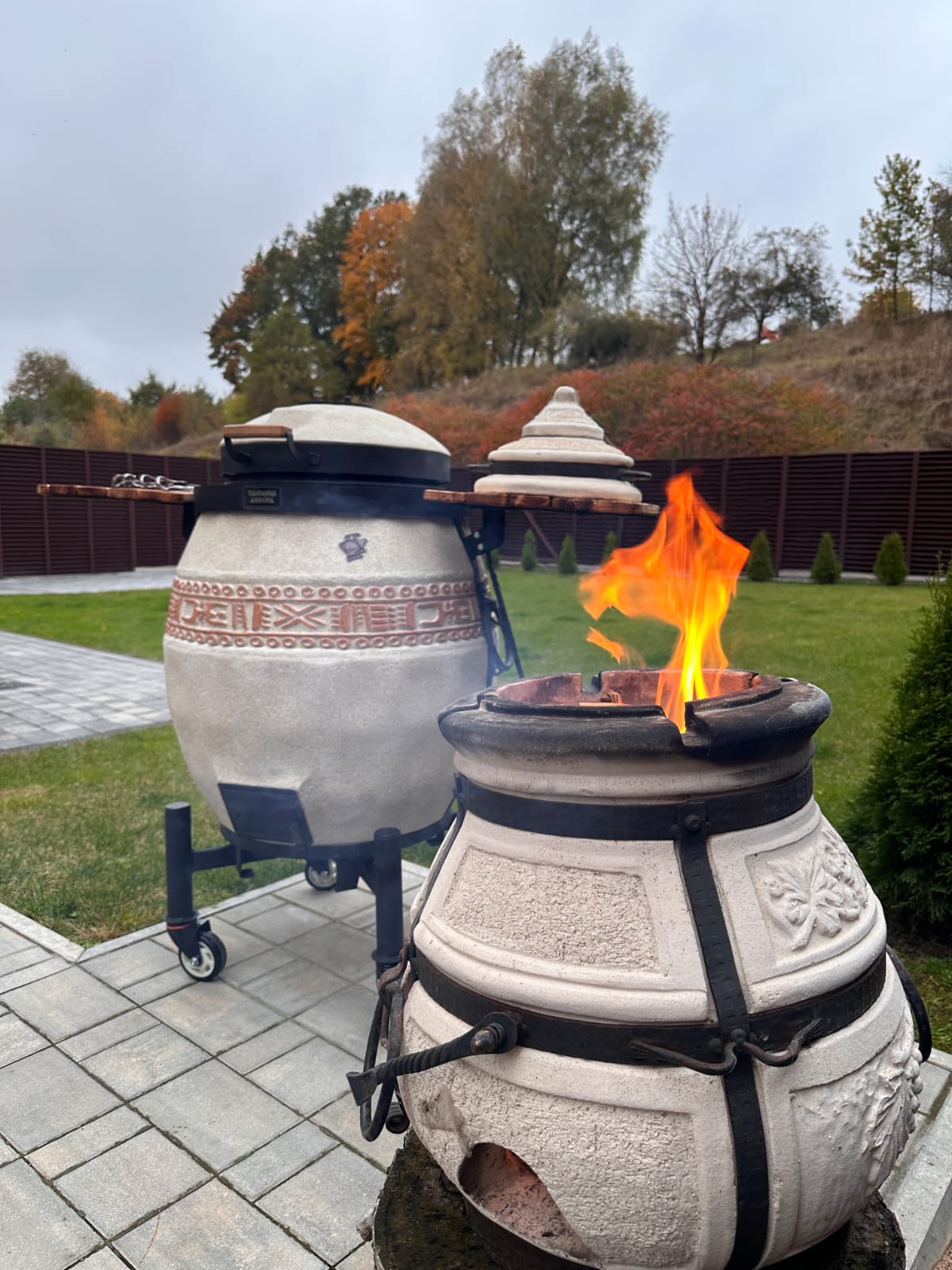 Tandoor izolat Sarmat cu capac rabatabil - imagine produs