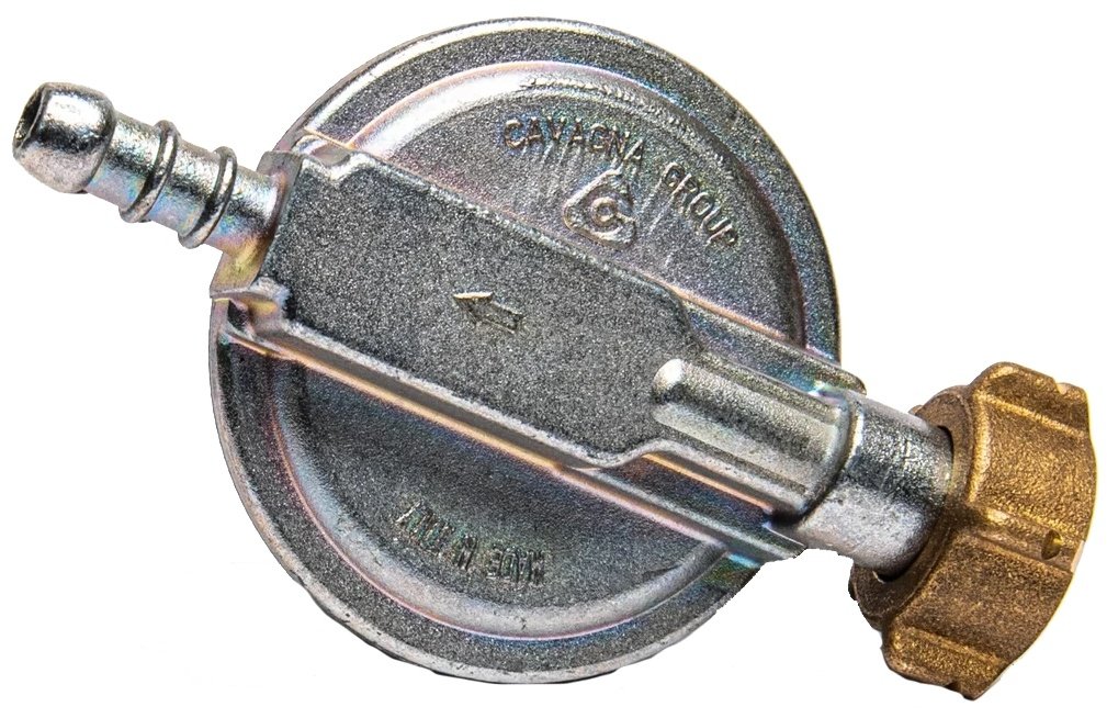 Image for Reductor presiune butelii gaz cu regulator 25-90mbar, 1-1,5kg/h Cavagna Group 697 Kombi (6912900026)