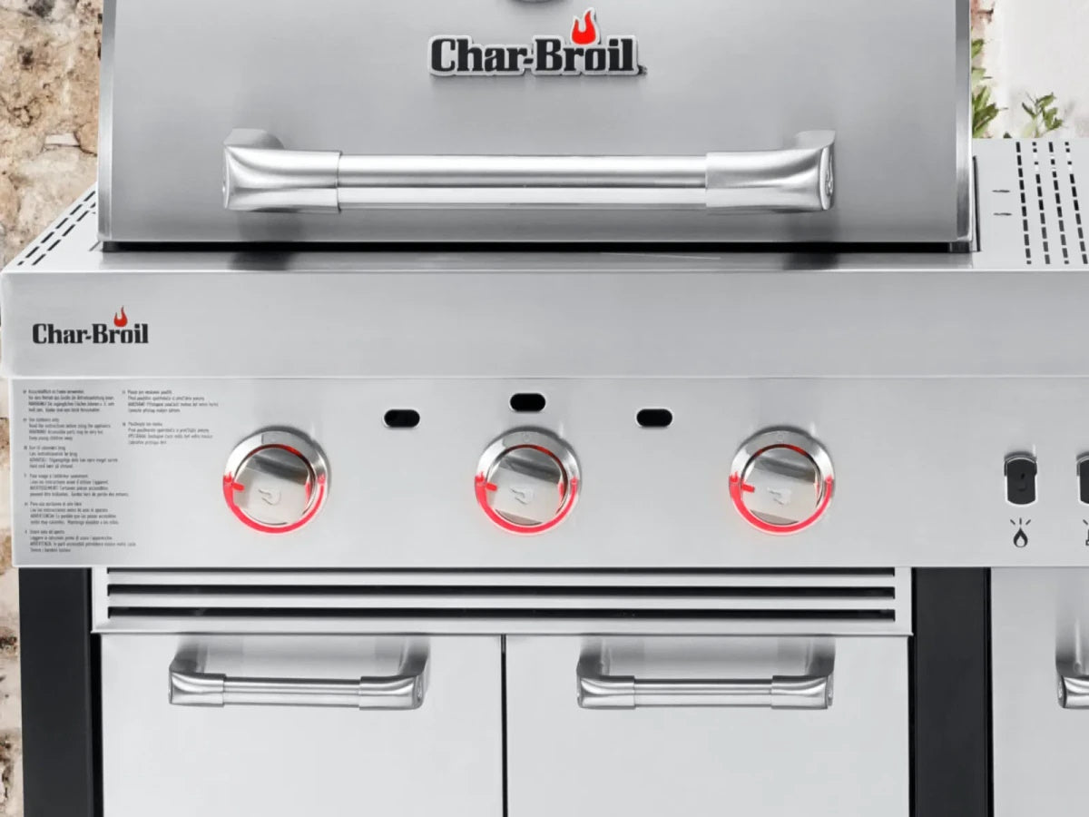 Bucătărie exterioară modulară Char-Broil Ultimate 3200 140906 TRU-Infrared™ – Grătar pe gaz, 3 arzătoare, inox 304 non-magnetic