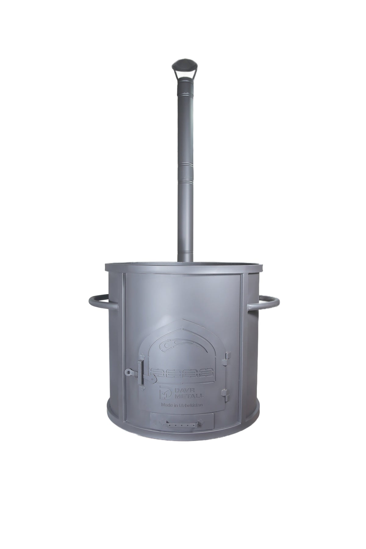 Soba cu cos de fum pentru ceaun 125L