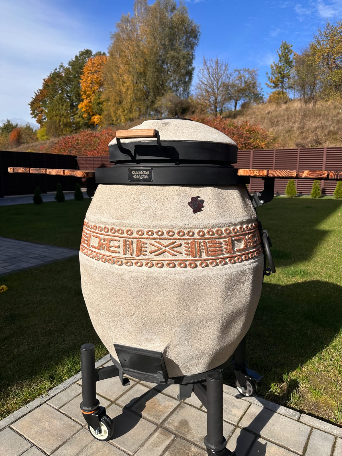 Tandoor izolat Sarmat cu capac rabatabil - imagine produs