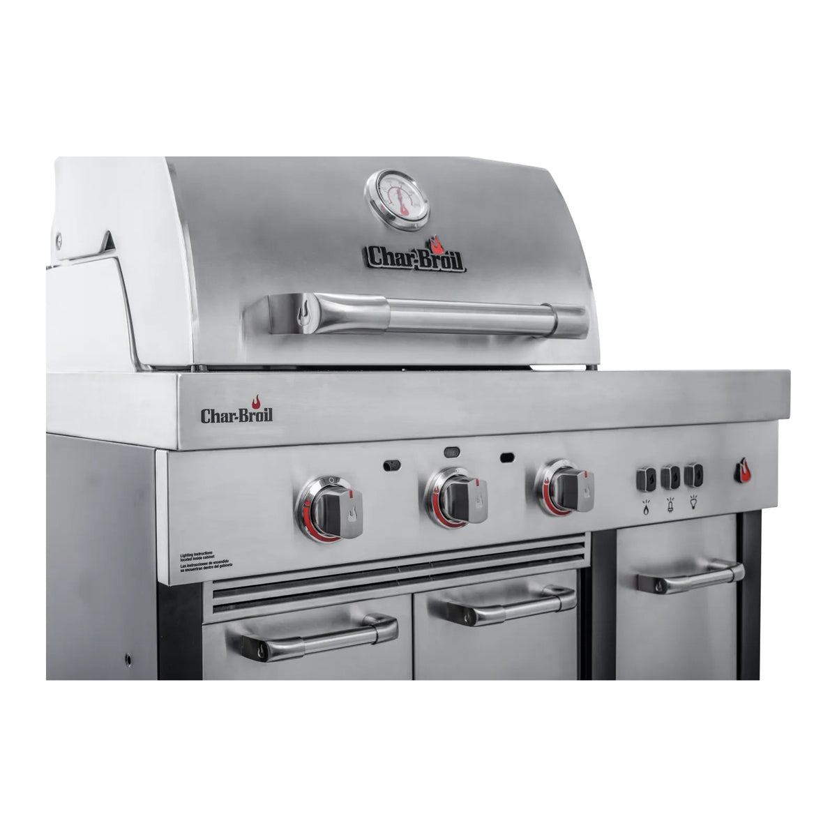 Bucătărie exterioară modulară Char-Broil Ultimate 3200 140906 TRU-Infrared™ – Grătar pe gaz, 3 arzătoare, inox 304 non-magnetic