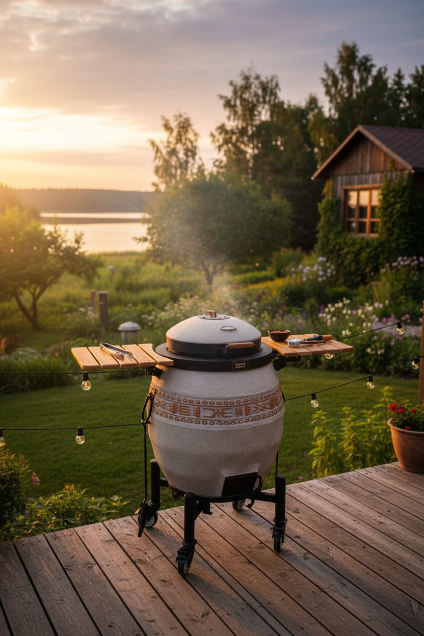 Tandoor izolat Sarmat cu capac rabatabil - imagine produs