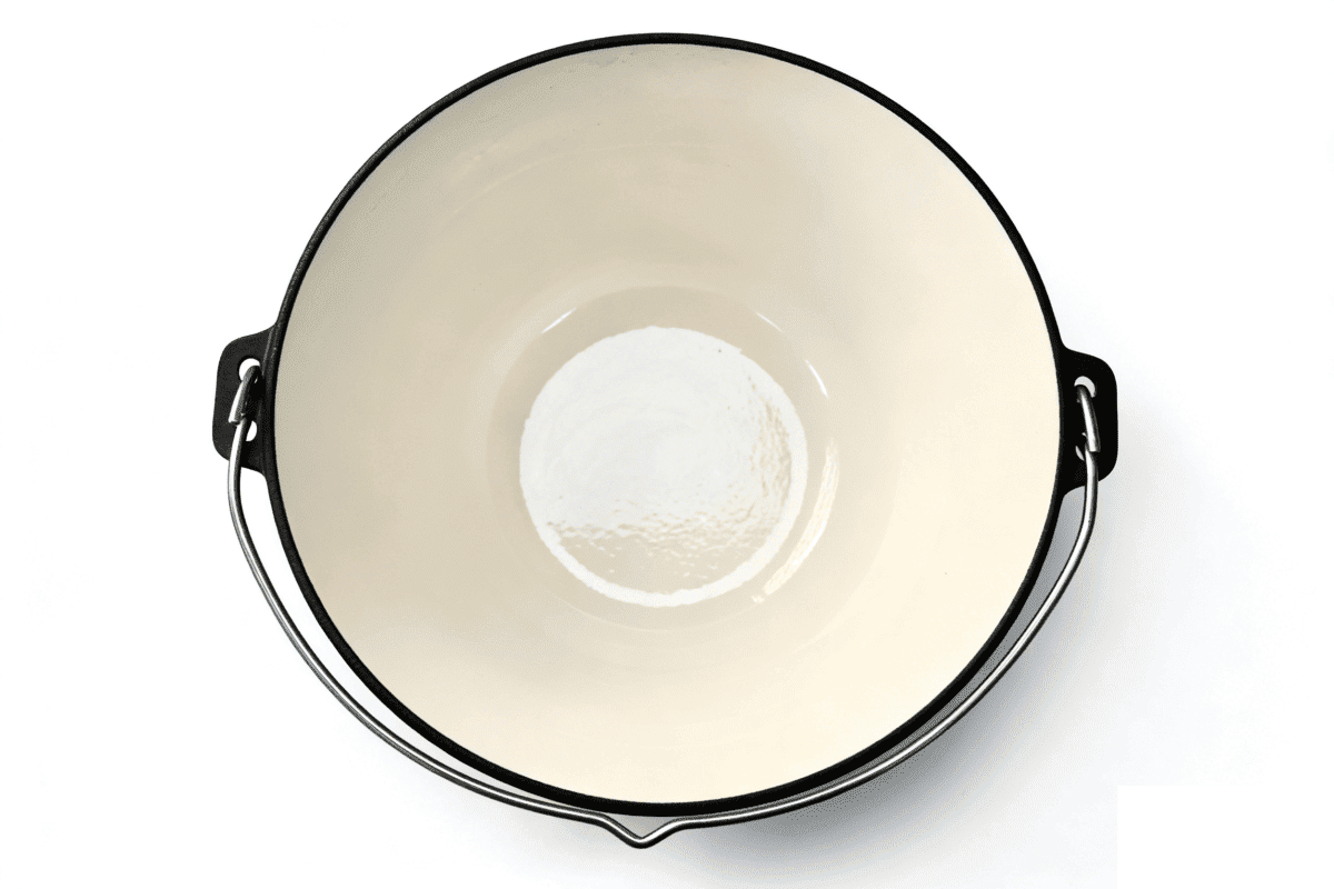 Ceaun din fonta emailata 7.2 L, rosu - imagine produs