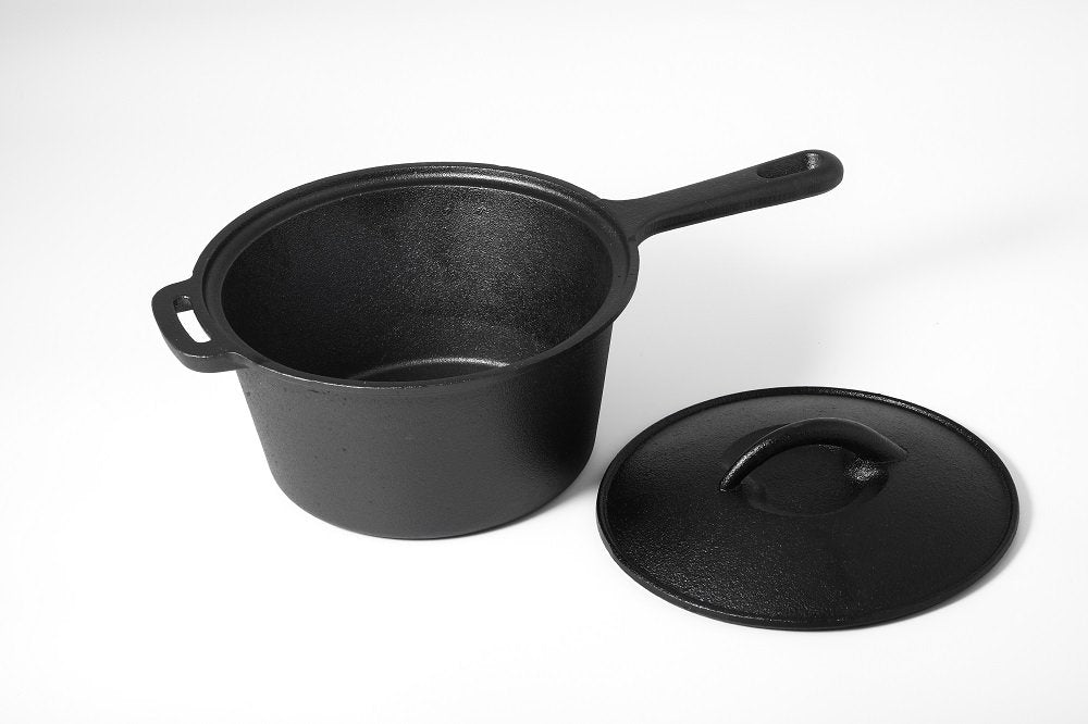 Image for Set vase din fonta BBQ&Grill in lada din lemn, 9buc
