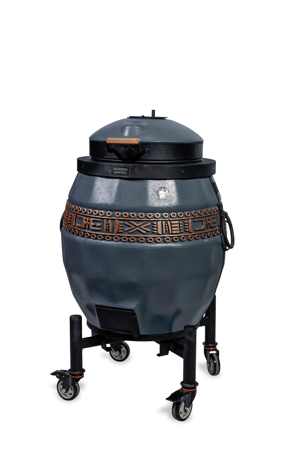 Tandoor izolat Sarmat culoare gri cu capac rabatabil