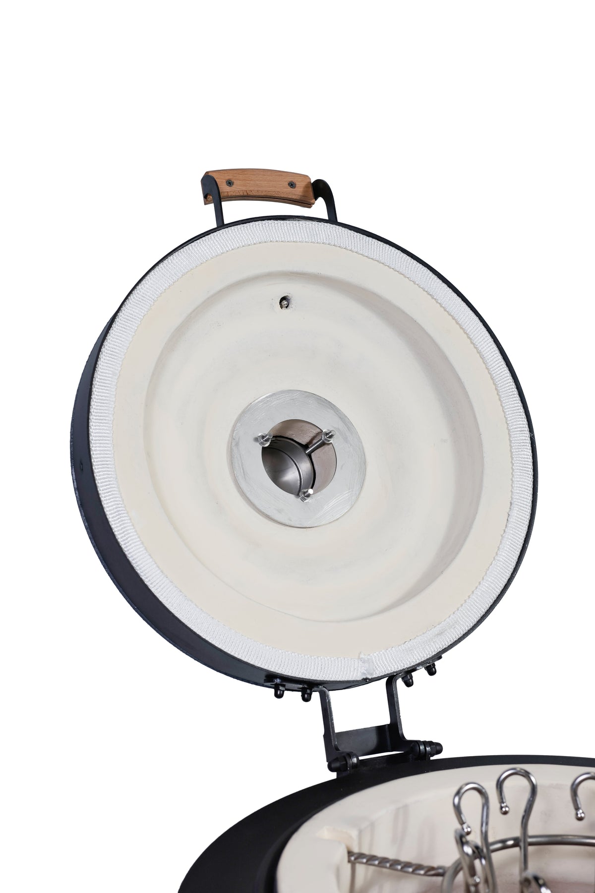 Tandoor izolat Sarmat culoare gri cu capac rabatabil