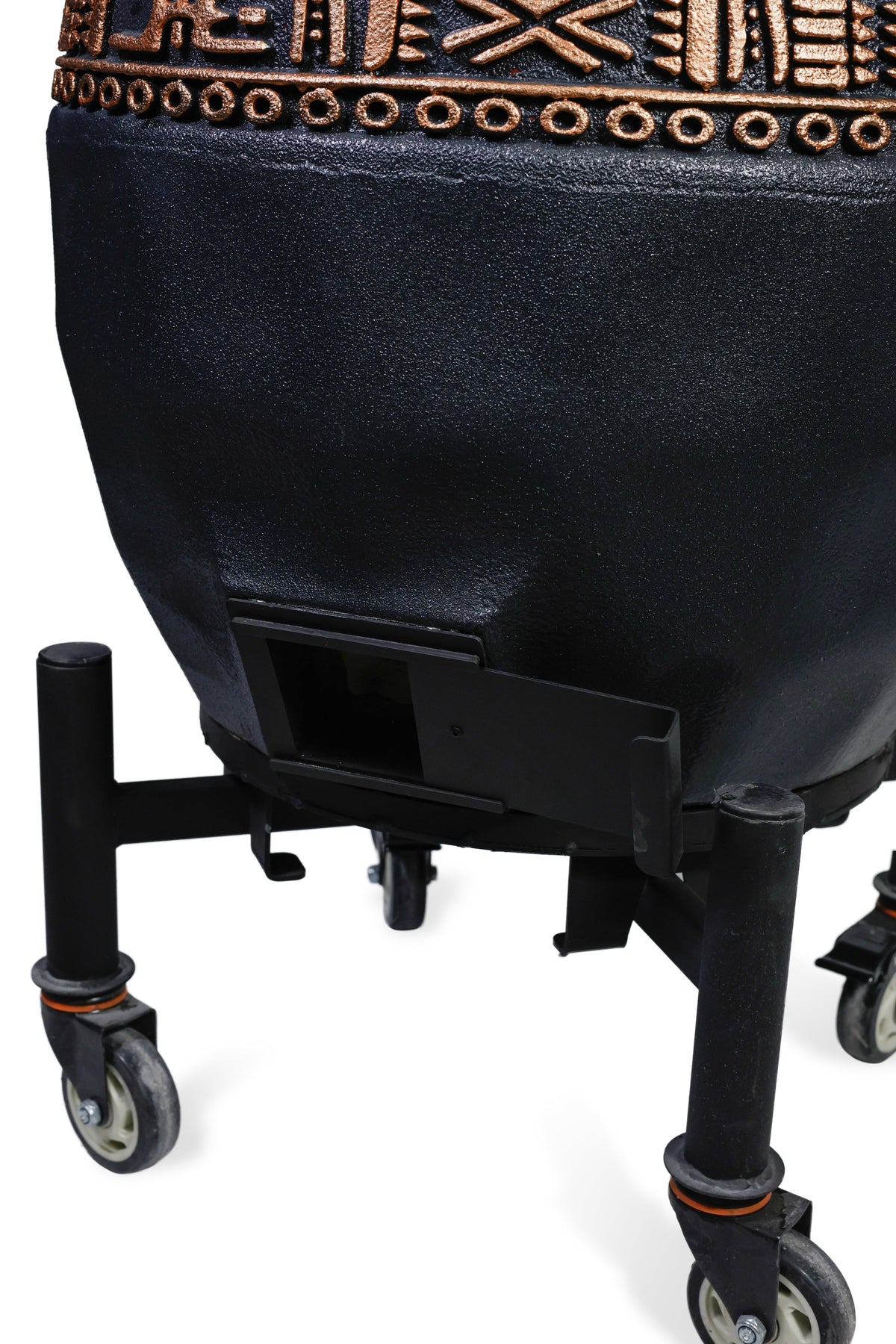 Tandoor izolat Sarmat culoare grafit cu capac rabatabil