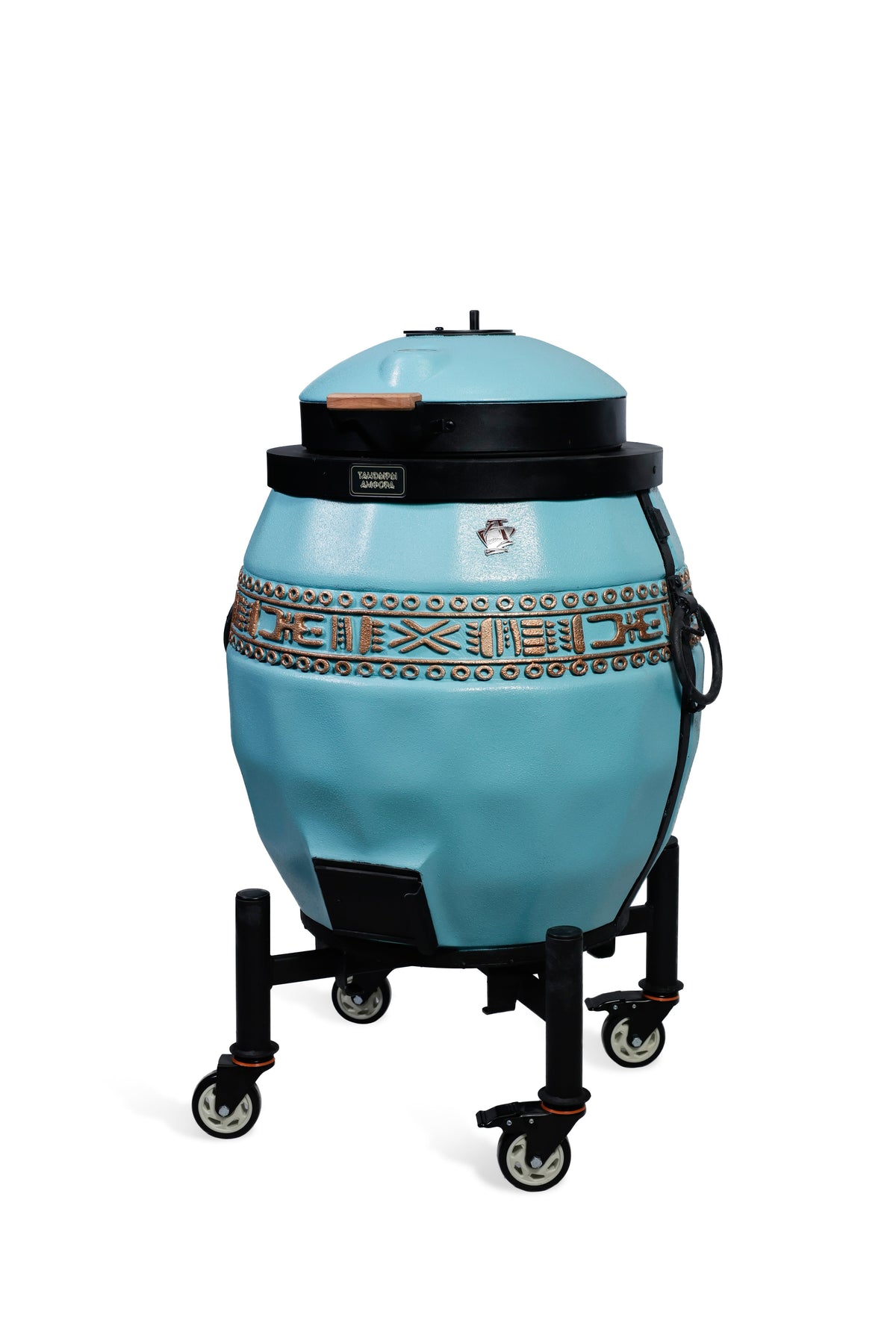 Tandoor izolat Sarmat culoare tiffany cu capac rabatabil