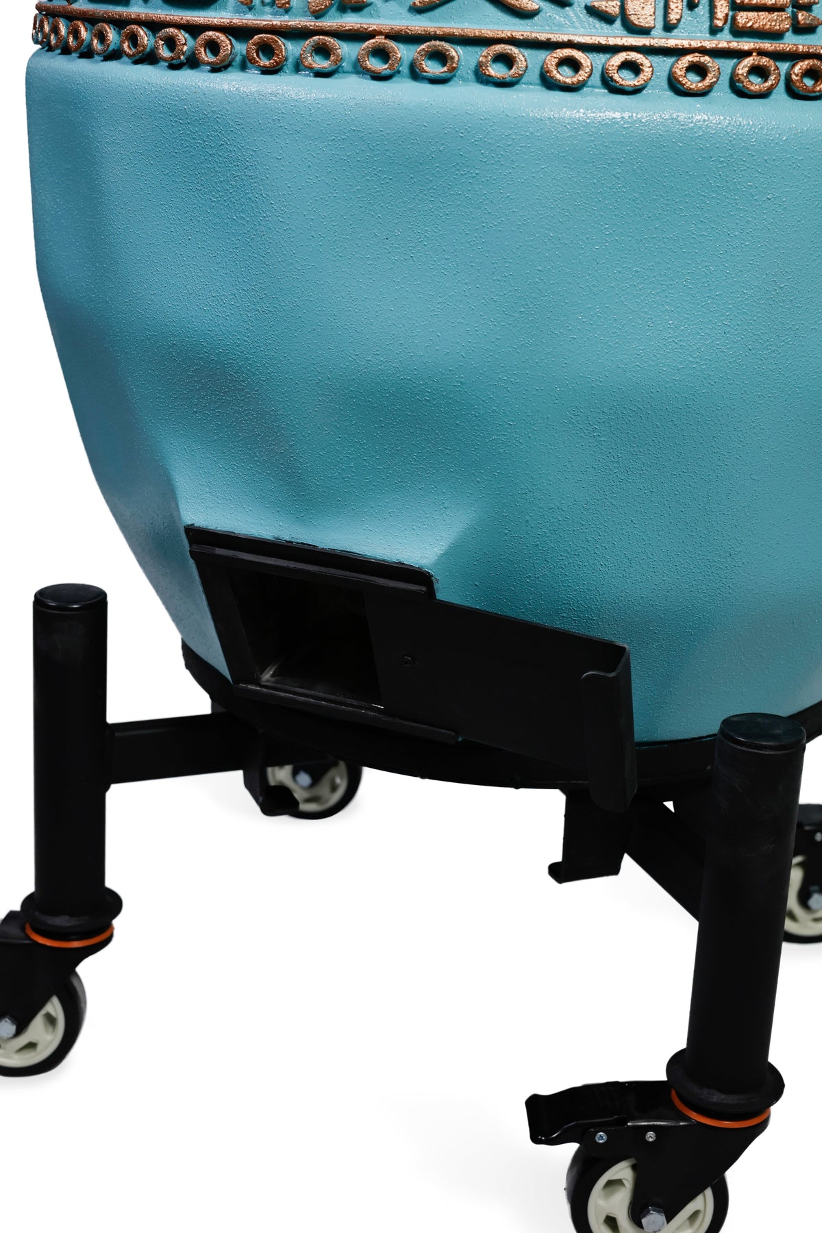 Tandoor izolat Sarmat culoare tiffany cu capac rabatabil