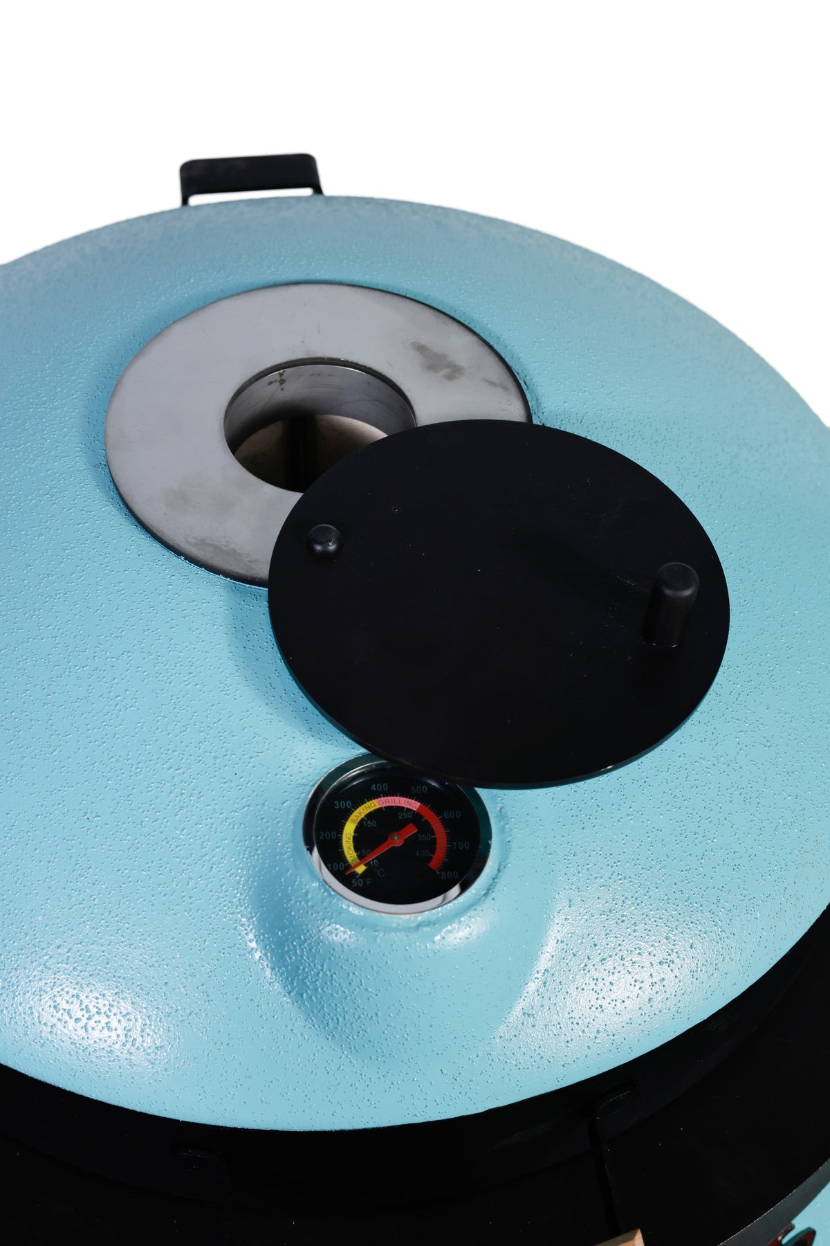 Tandoor izolat Sarmat culoare tiffany cu capac rabatabil