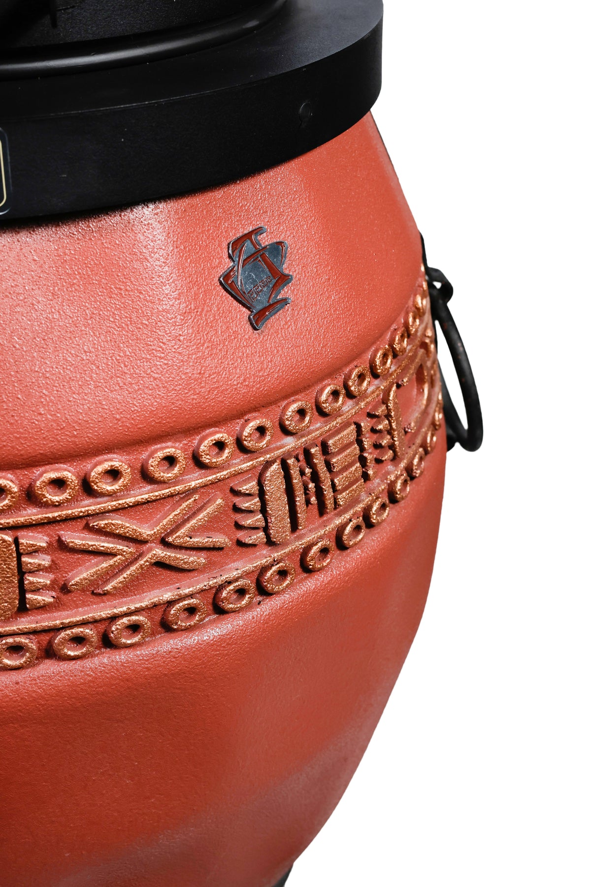 Tandoor izolat Sarmat culoare teracotte cu capac rabatabil - imagine produs