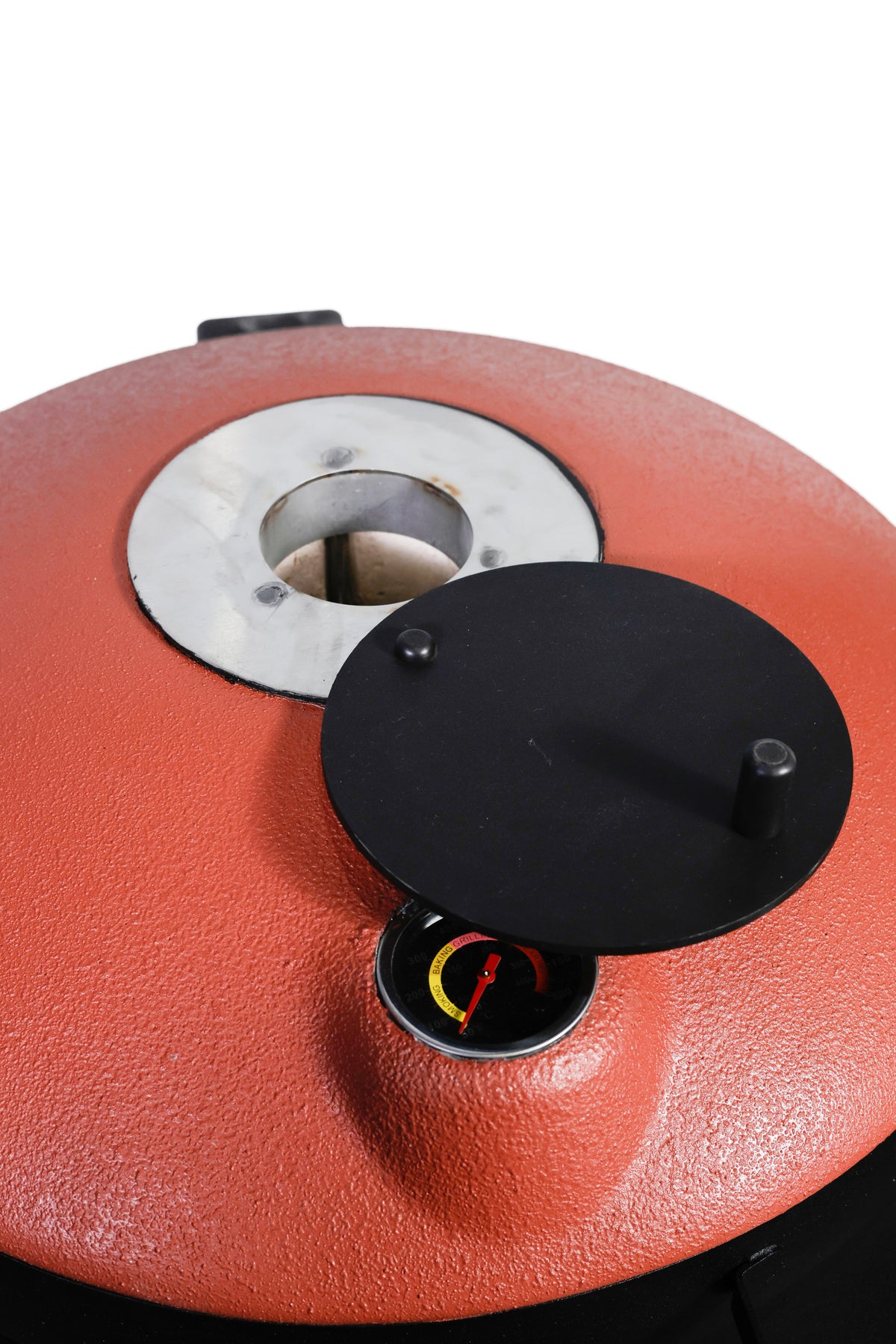 Tandoor izolat Sarmat culoare teracotte cu capac rabatabil