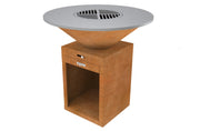 Gratar pe lemne D1000*H1000mm, greutatea 105kg, rustic