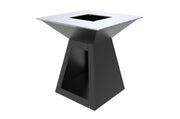 Gratar pe lemne L1000*W1000*H900mm, greutatea 125kg, negru