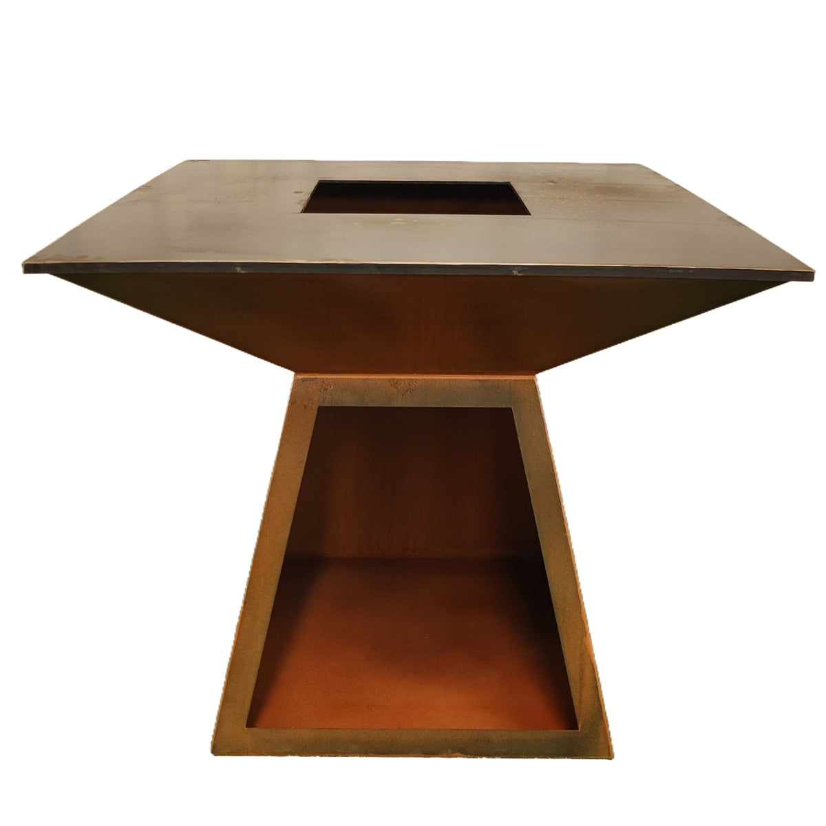 Gratar pe lemne L1000*W1000*H900mm, greutatea 125kg, rustic