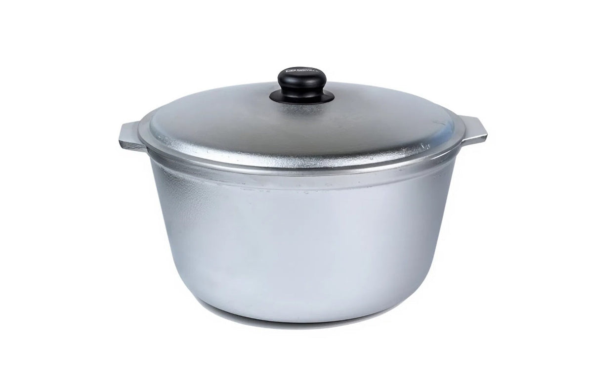Ceaun din aluminiu cu capac 6L