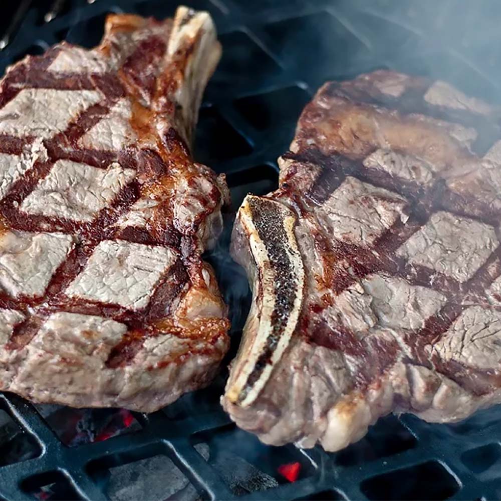 Steak grill acoperire din ceramica D210 mm