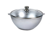 Ceaun din aluminiu 8L cu capac de sticla G30