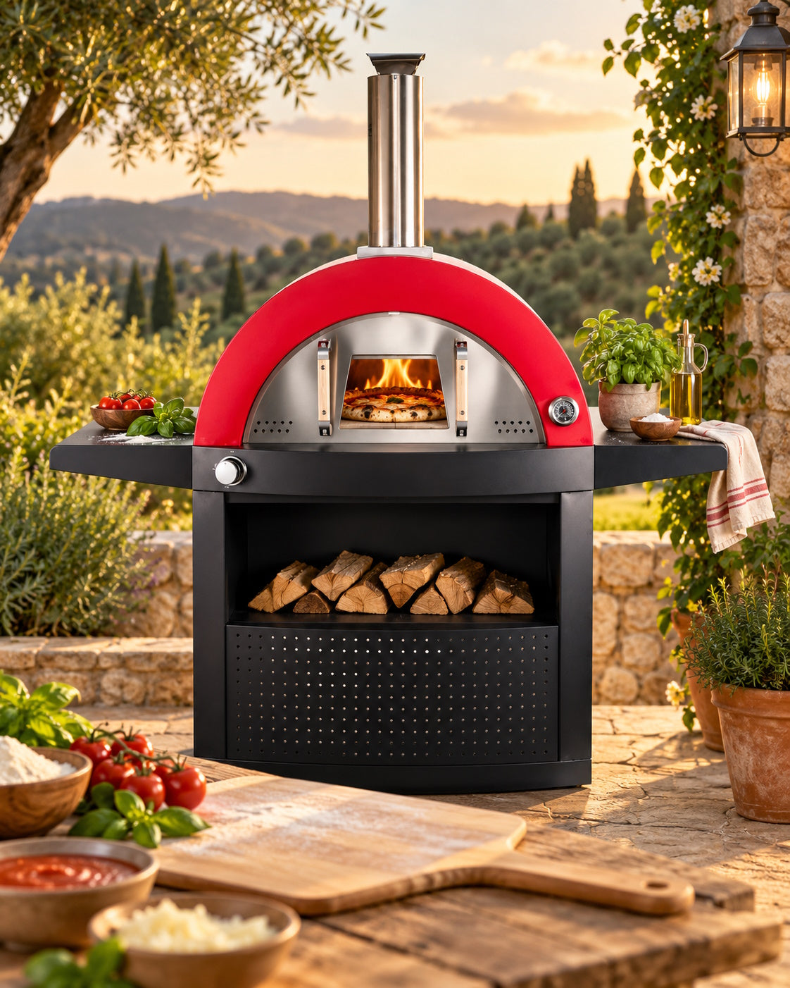 Cuptor Classic 4 Pizza hibrid