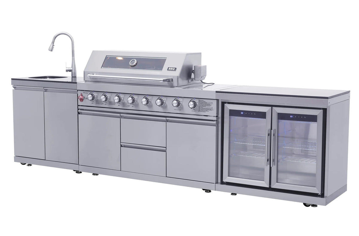 Sistem bucatarie exterior inox