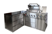 Sistem bucatarie exterior inox