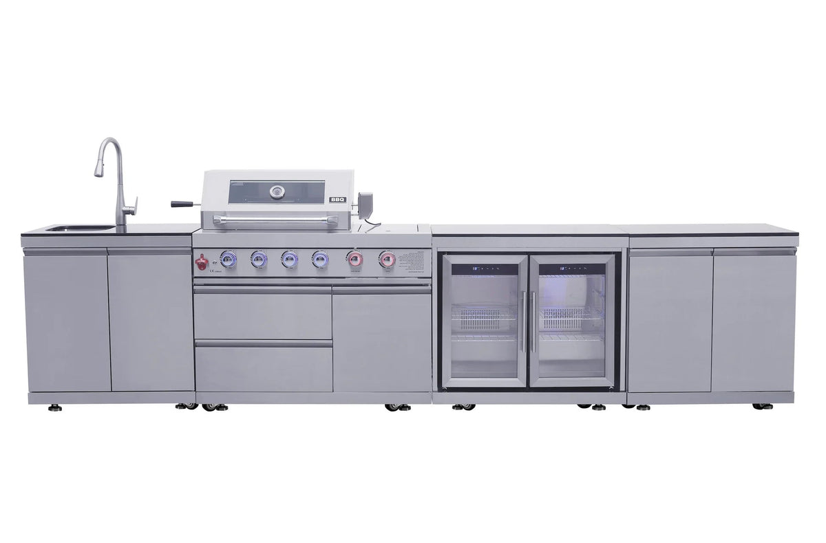 Sistem bucatarie exterior inox - imagine produs