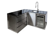 Sistem bucatarie exterior inox