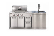 Bucătărie modulară de exterior Char-Broil Ultimate 3200 cu grătar TRU-Infrared și modul cu chiuvetă