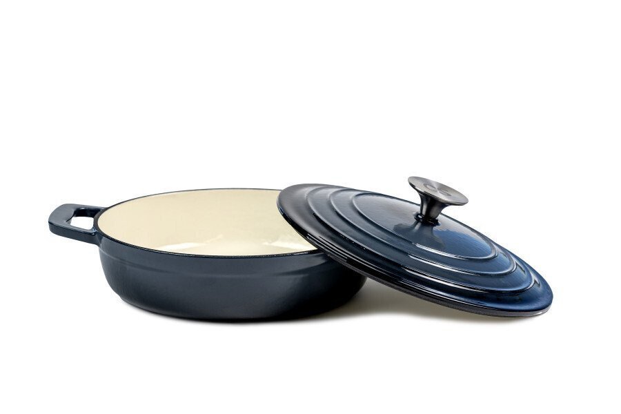 Set vase fonta emailata, 7 piese, gri - imagine produs