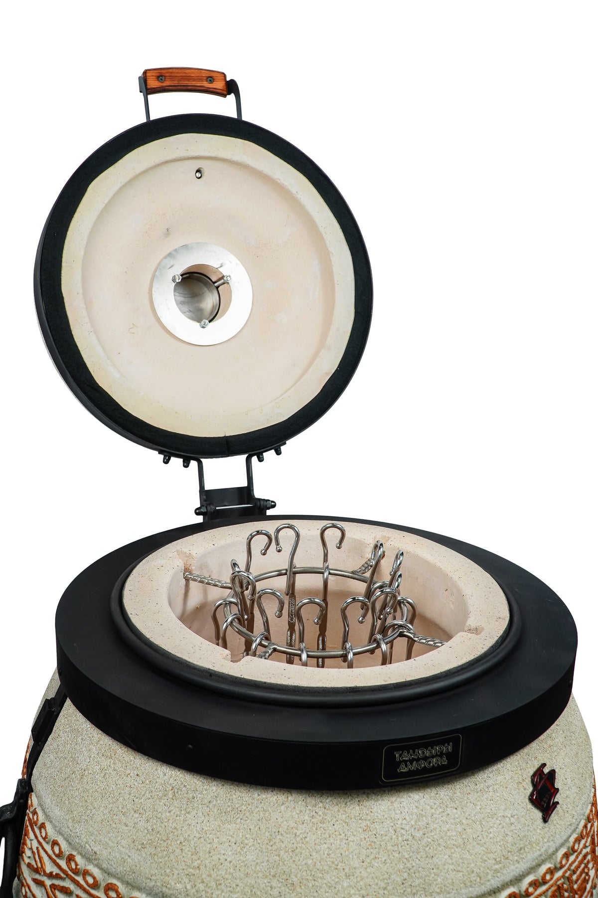 Tandoor izolat Sarmat cu capac rabatabil