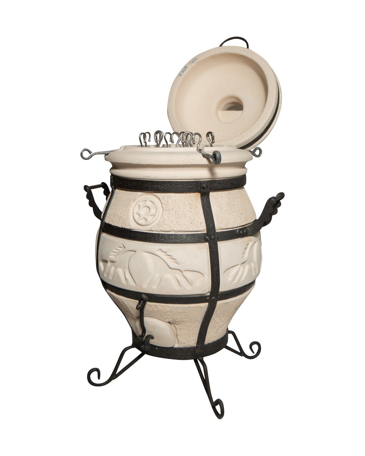 Tandoor SamObjar cu capac rabatabil