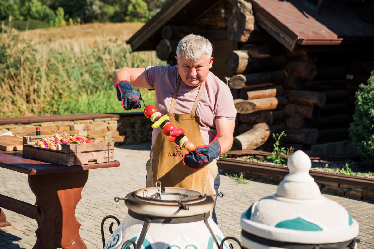 Ac forjat pentru frigarui pentru Tandoor Aladin, Mare, Ataman, Dastarkhan