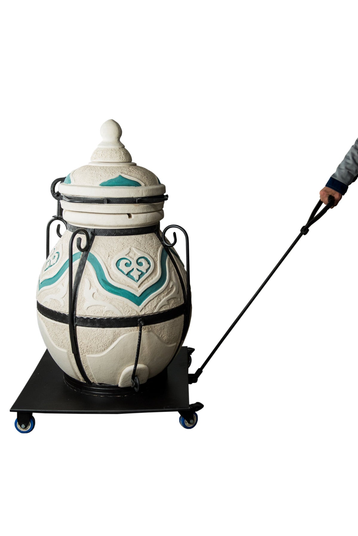 Cărucior cu bază de 50 cm pentru tandoor, exceptând Aladdin