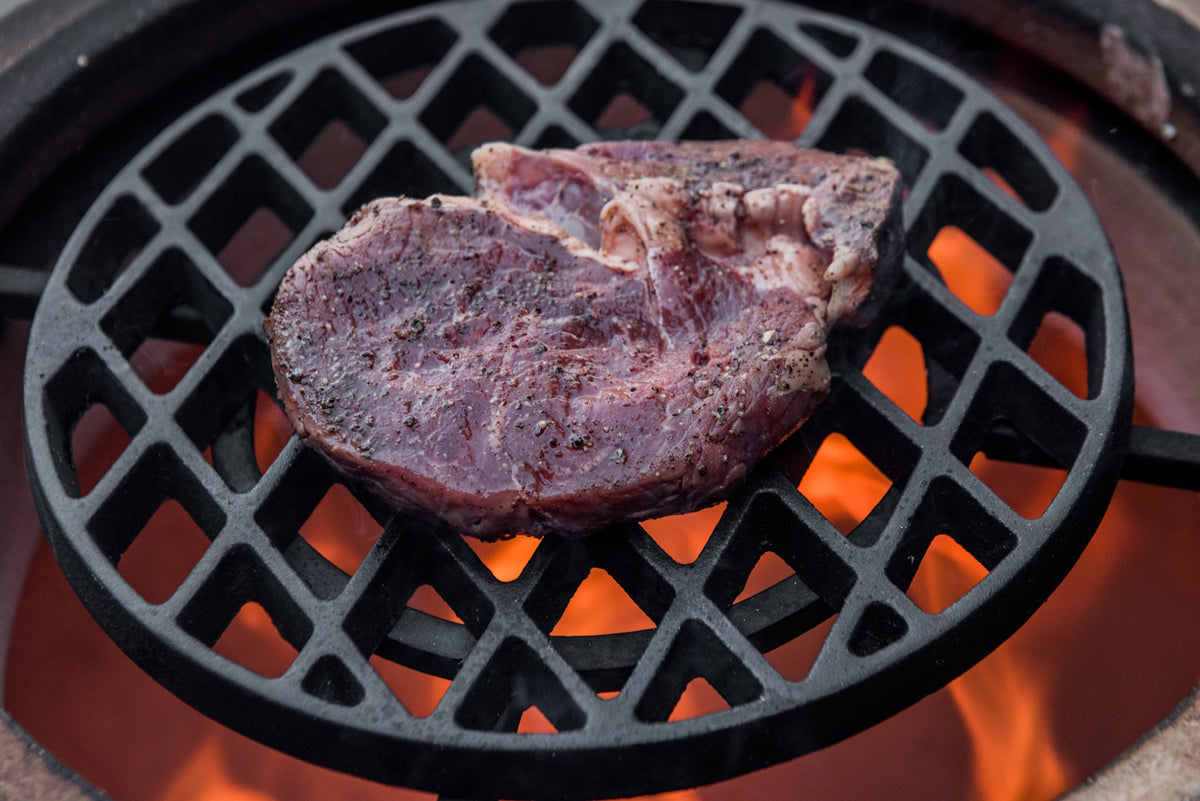 Steak grill acoperire din ceramica D275 mm