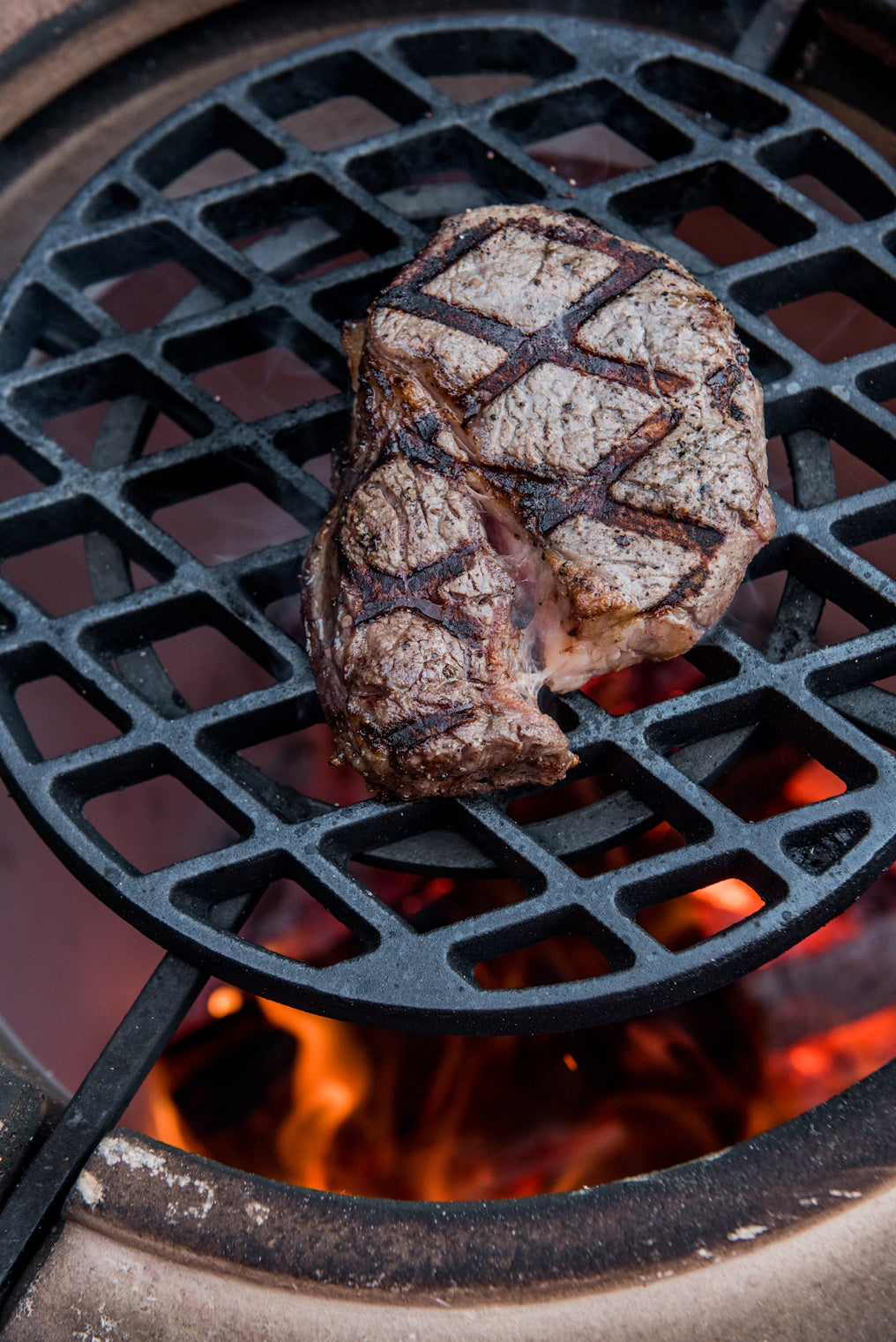 Steak grill acoperire din ceramica D275 mm