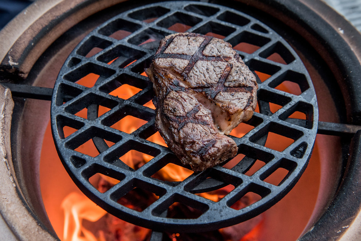 Steak grill acoperire din ceramica D275 mm