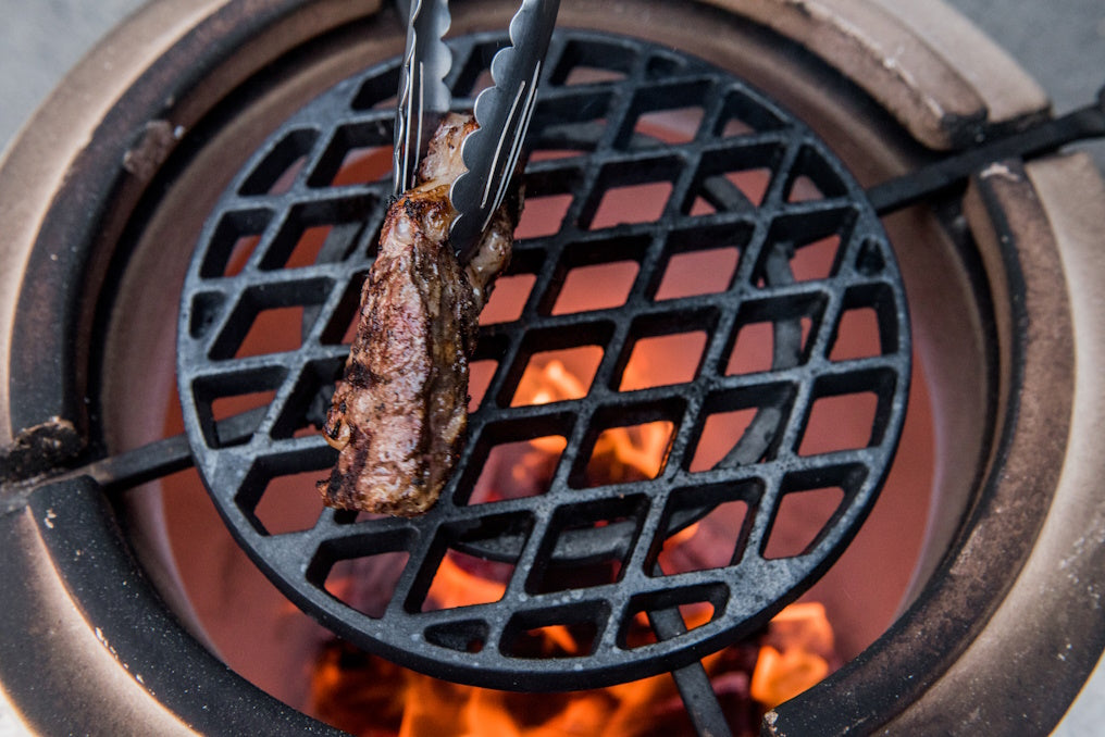 Steak grill acoperire din ceramica D210 mm