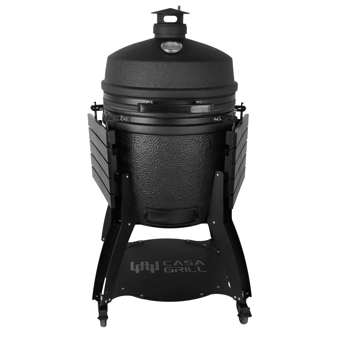 Gratar ceramic pe carbuni Kamado Premium Beta 22