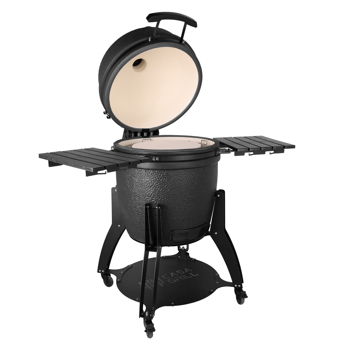 Gratar ceramic pe carbuni Kamado Premium Beta 22